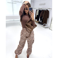 SPODNIE OLAVOGA TIME BEIGE