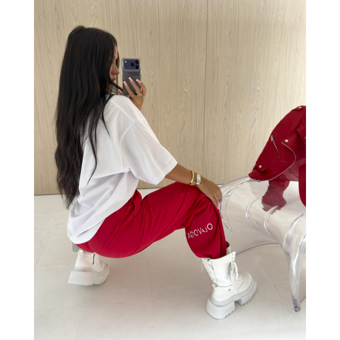SPODNIE OLAVOGA UWELA RED