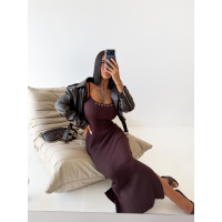 SUKIENKA MAXI OLAVOGA WAIMA BROWN