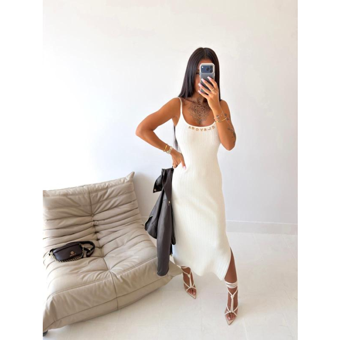 SUKIENKA MAXI OLAVOGA WAIMA WHITE