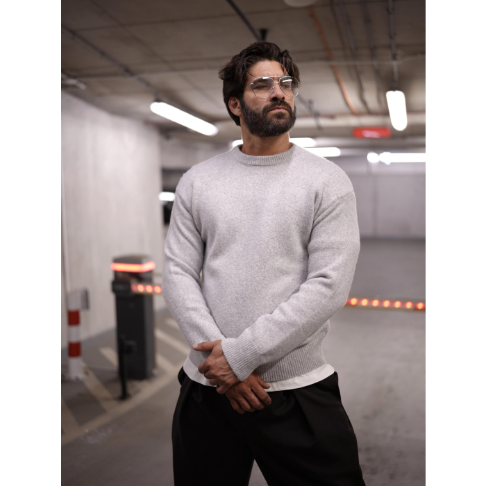 SWETER MĘSKI OLAVOGA MEN CAIRO GRAY