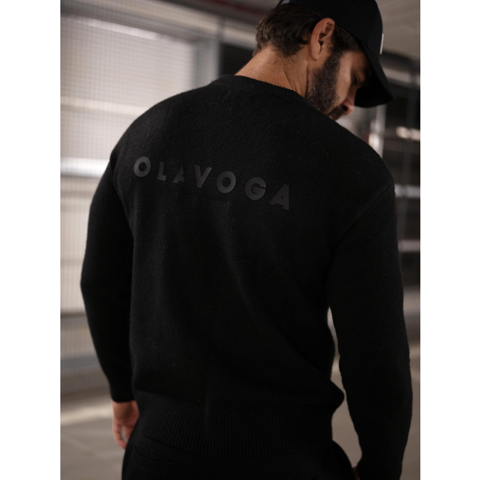 SWETER MĘSKI OLAVOGA MEN CAIRO BLACK