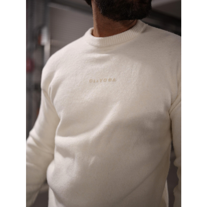 SWETER MĘSKI OLAVOGA MEN CAIRO ECRU