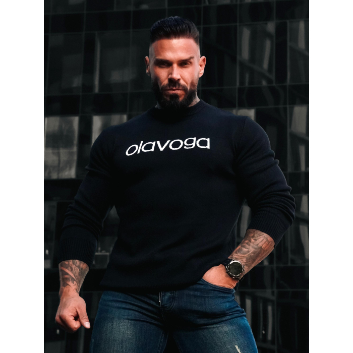 SWETER MĘSKI OLAVOGA MEN SALO BLACK