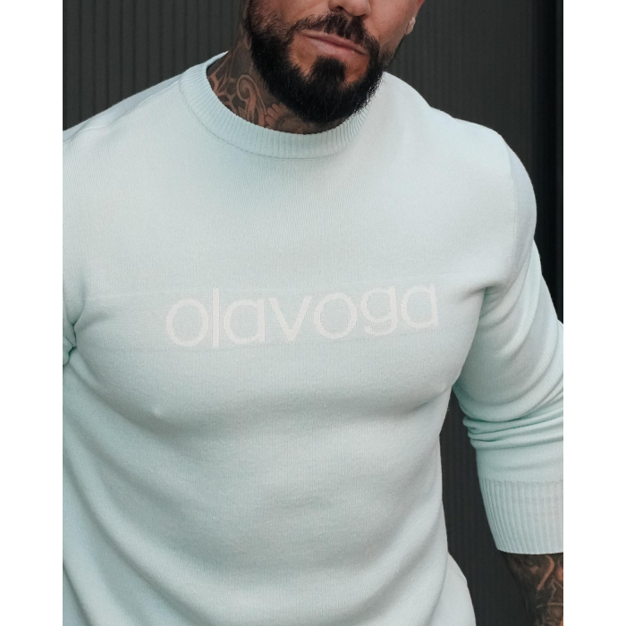 SWETER MĘSKI OLAVOGA MEN SALO SKY BLUE