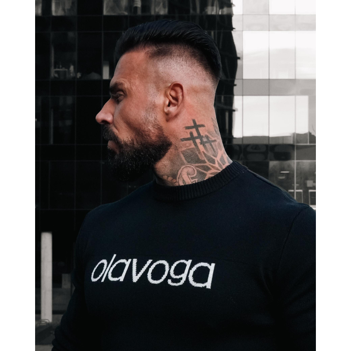 SWETER MĘSKI OLAVOGA MEN SALO BLACK