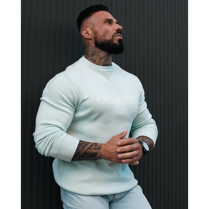 SWETER MĘSKI OLAVOGA MEN SALO SKY BLUE