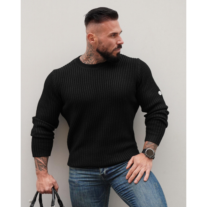 SWETER MĘSKI OLAVOGA MEN SASIO BLACK