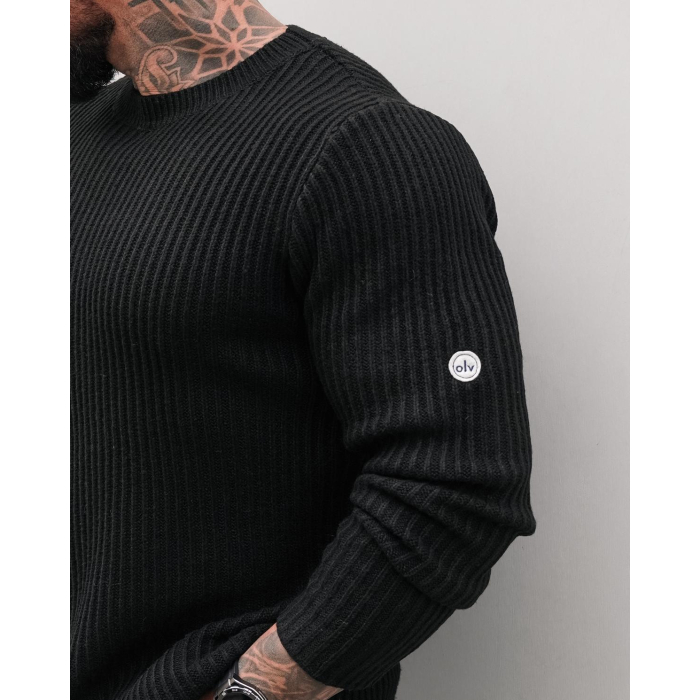SWETER MĘSKI OLAVOGA MEN SASIO BLACK