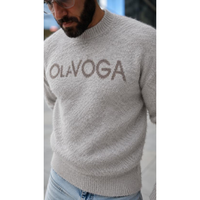 SWETER MĘSKI OLAVOGA MEN VILA MEN BEIGE