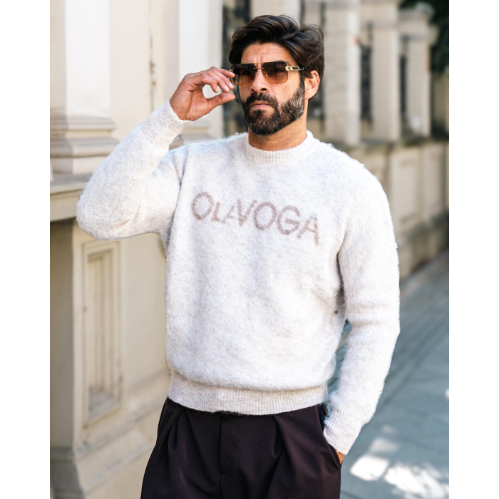 SWETER MĘSKI OLAVOGA MEN VILA MEN BEIGE