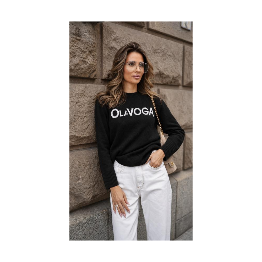 SWETER OLAVOGA ALLSA BLACK