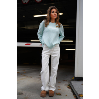 SWETER OLAVOGA ALLSA SKY BLUE