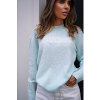 SWETER OLAVOGA ALLSA SKY BLUE