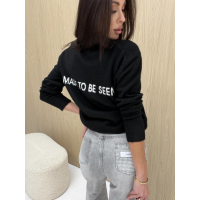 SWETER OLAVOGA ALLSA BLACK