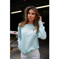 SWETER OLAVOGA ALLSA SKY BLUE