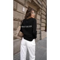 SWETER OLAVOGA ALLSA BLACK