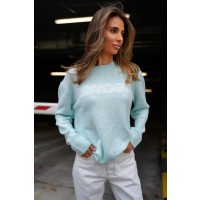 SWETER OLAVOGA ALLSA SKY BLUE