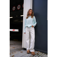 SWETER OLAVOGA ALLSA SKY BLUE