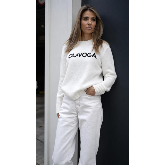 SWETER OLAVOGA ALLSA ECRU