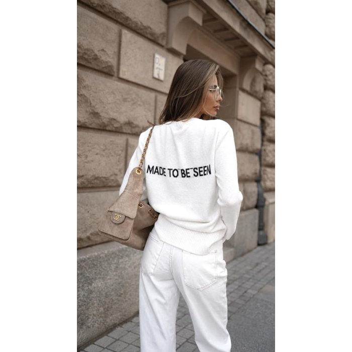 SWETER OLAVOGA ALLSA ECRU
