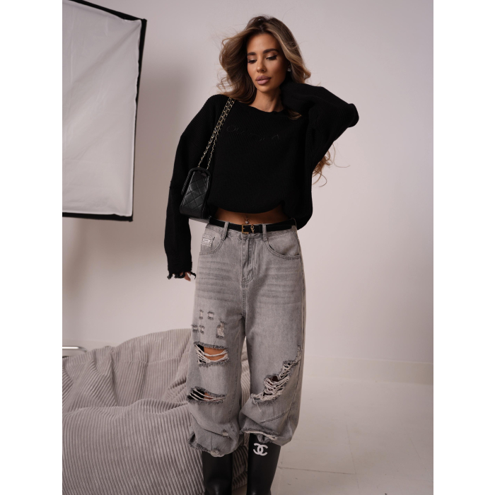 SWETER OLAVOGA BELPOMERO BLACK