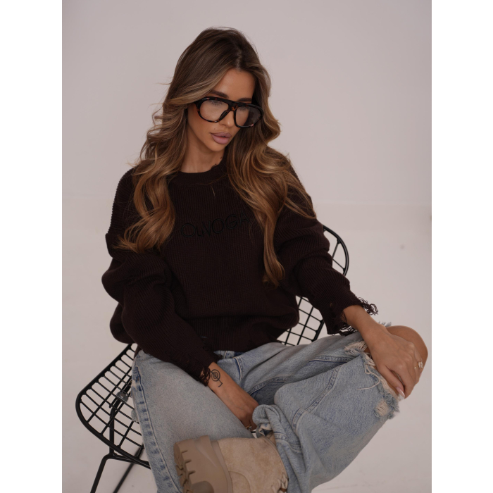 SWETER OLAVOGA BELPOMERO BROWN