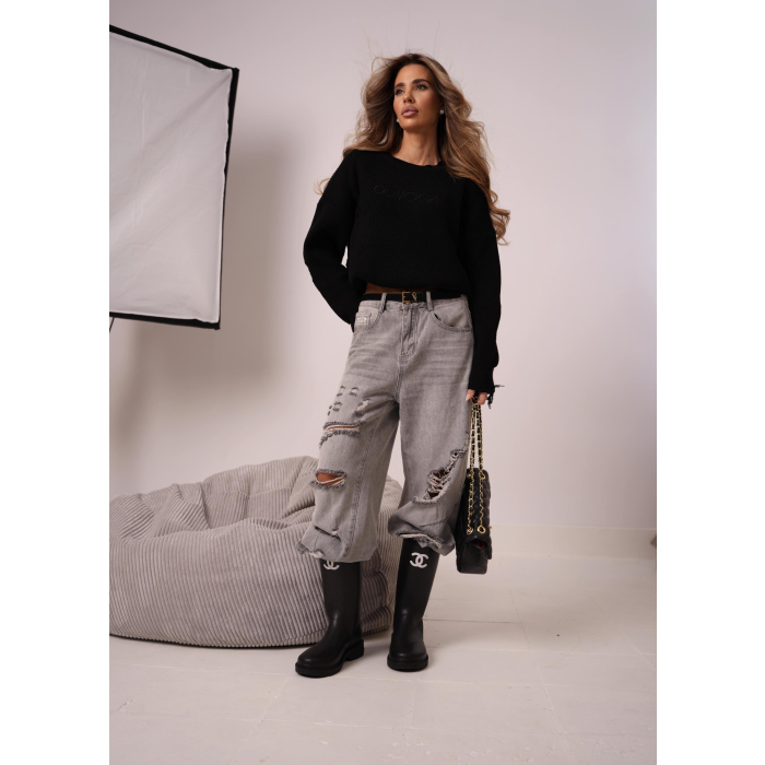 SWETER OLAVOGA BELPOMERO BLACK