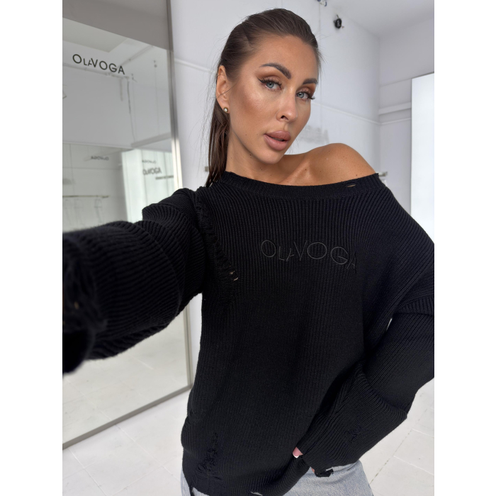SWETER OLAVOGA BELPOMERO BLACK