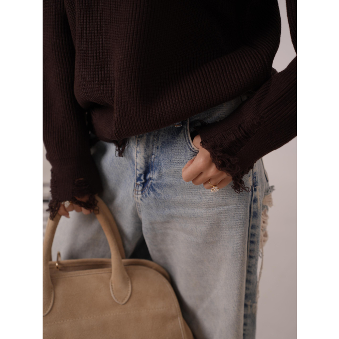 SWETER OLAVOGA BELPOMERO BROWN