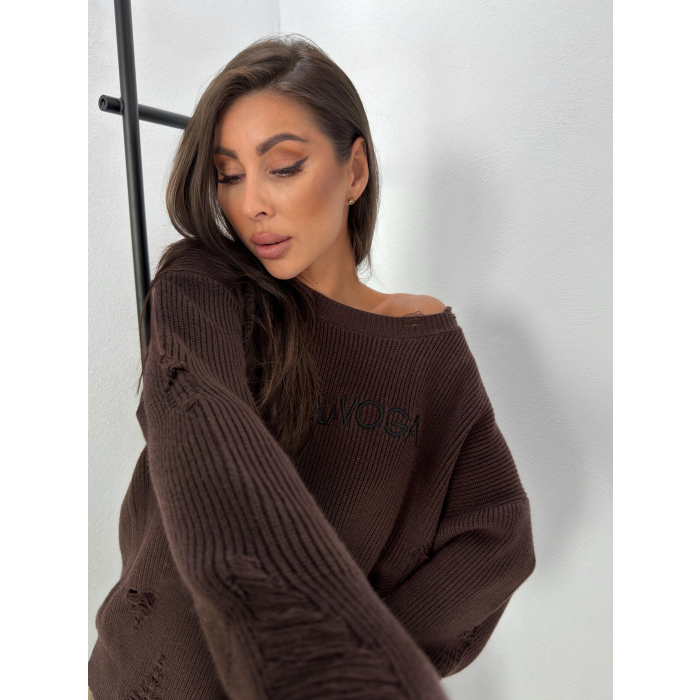 SWETER OLAVOGA BELPOMERO BROWN