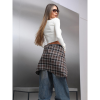 SWETER OLAVOGA BROGRER ECRU
