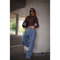 SWETER OLAVOGA FIORDLA BROWN