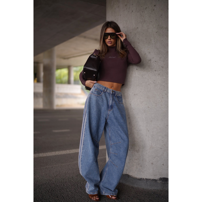 SWETER OLAVOGA FIORDLA BROWN