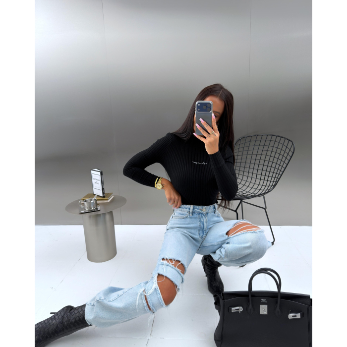 SWETER OLAVOGA FIORDLA BLACK