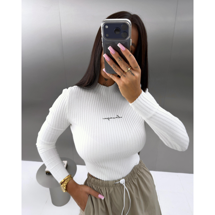 SWETER OLAVOGA FIORDLA ECRU