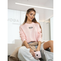 SWETER OLAVOGA MOSSI PUDER PINK