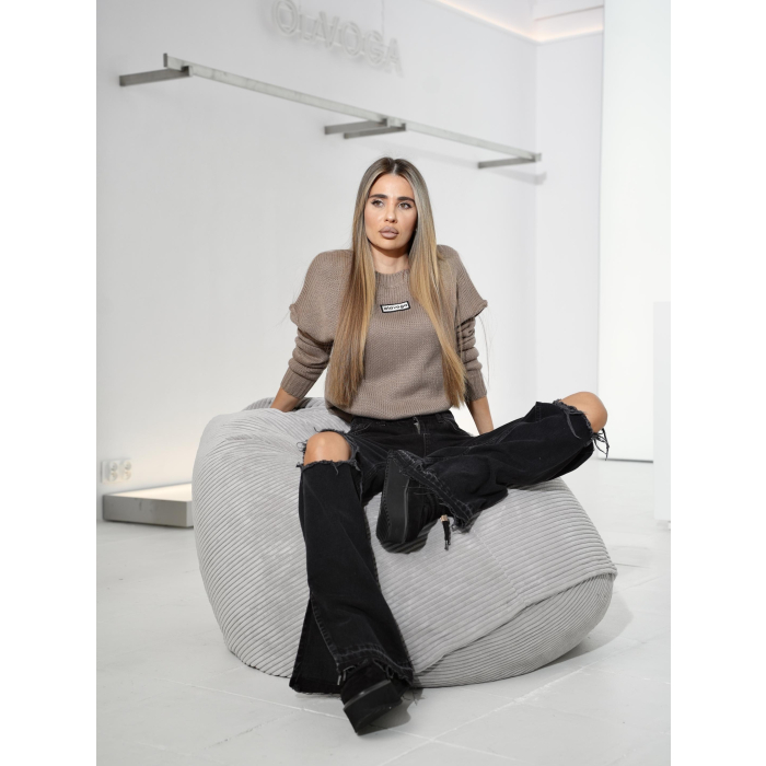 SWETER OLAVOGA MOSSI BEIGE