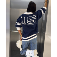 SWETER OLAVOGA OISO NAVY BLUE