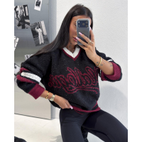 SWETER OLAVOGA OISO BLACK