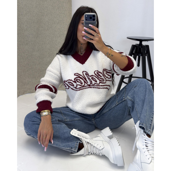 SWETER OLAVOGA OISO ECRU