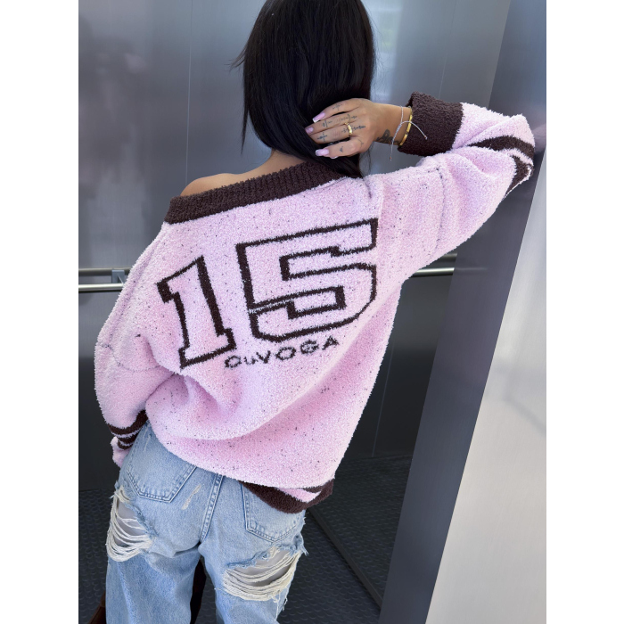 SWETER OLAVOGA OISO PINK