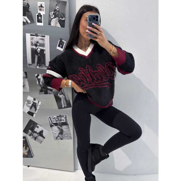 SWETER OLAVOGA OISO BLACK