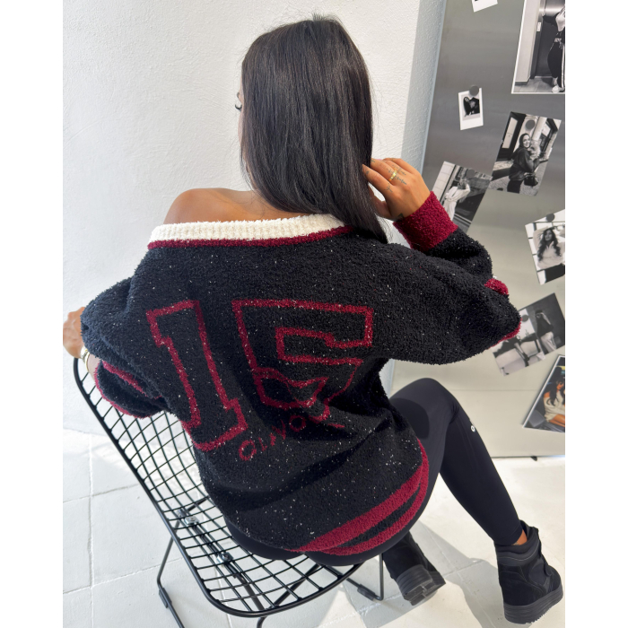 SWETER OLAVOGA OISO BLACK