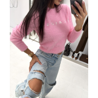 SWETER OLAVOGA PAUSE PUDER PINK