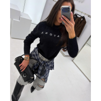 SWETER OLAVOGA PAUSE BLACK