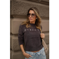 SWETER OLAVOGA PAUSE BROWN