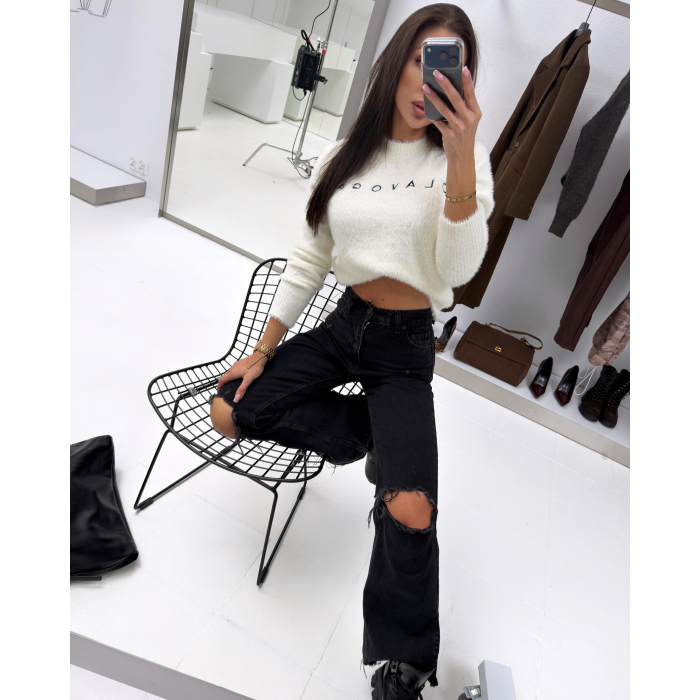 SWETER OLAVOGA PAUSE ECRU
