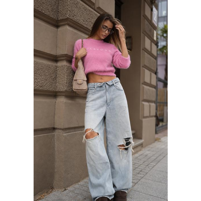 SWETER OLAVOGA PAUSE PUDER PINK