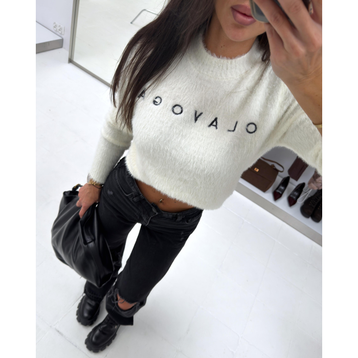SWETER OLAVOGA PAUSE ECRU